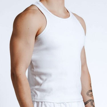 ALMANZAR White Tank - Almanzar Apparel