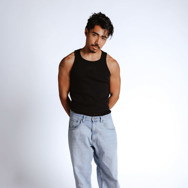 ALMANZAR Black Tank - Almanzar Apparel