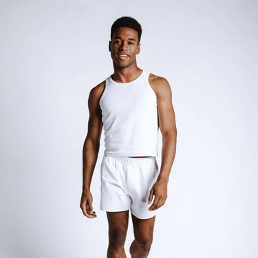 ALMANZAR White Tank - Almanzar Apparel